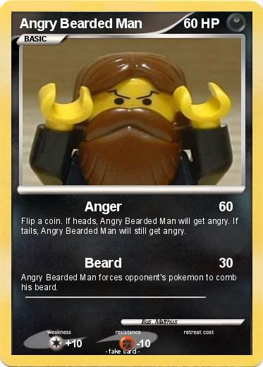 Pokemon Angry Bearded Man