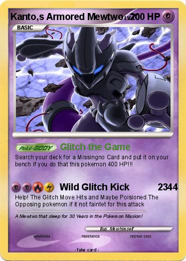 Pokemon Kanto,s Armored Mewtwo