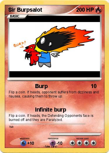 Pokemon Sir Burpsalot