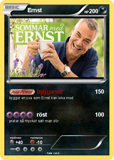 Pokemon Ernst