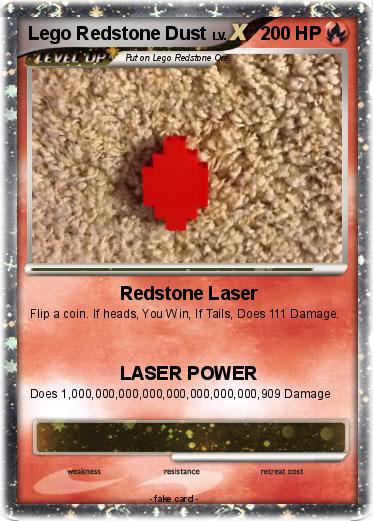 Pokemon Lego Redstone Dust