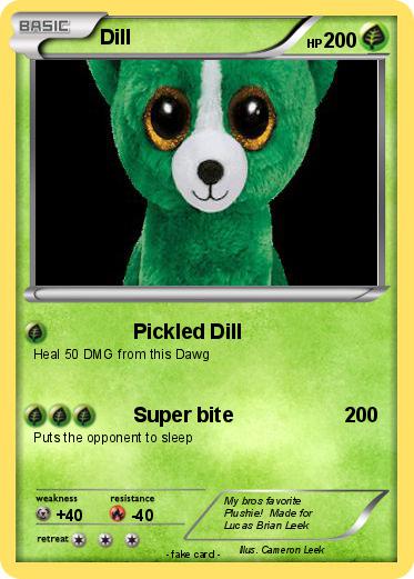 Pokemon Dill