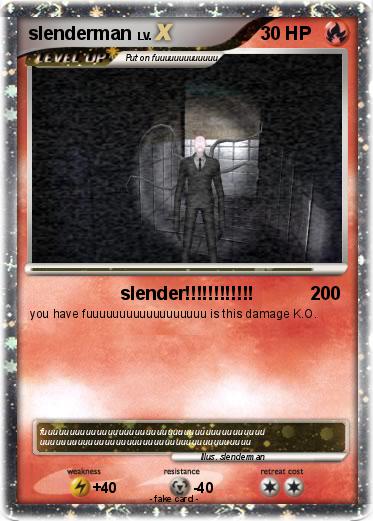 Pokemon slenderman