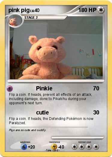 Pokemon pink pig