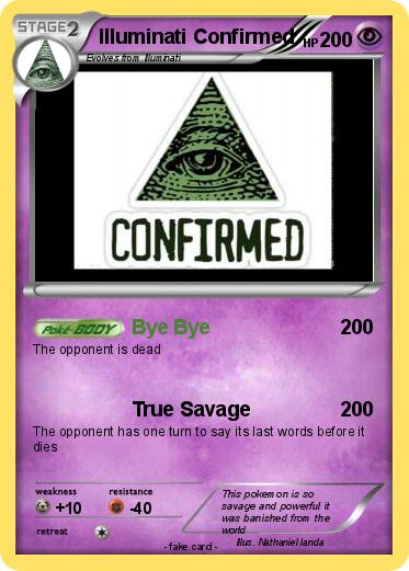 Pokemon Illuminati Confirmed