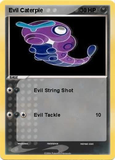Pokemon Evil Caterpie