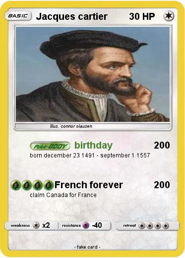 Pokemon Jacques cartier