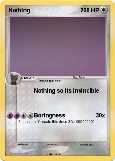 Pokemon Nothing