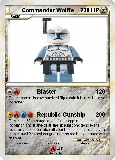Pokemon Commander Wolffe