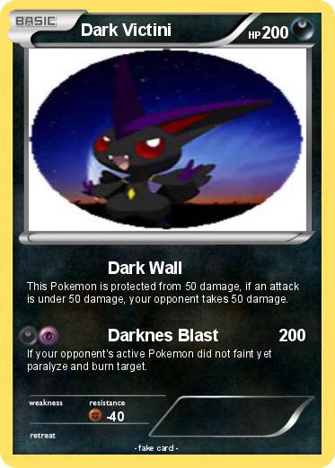 Pokemon Dark Victini