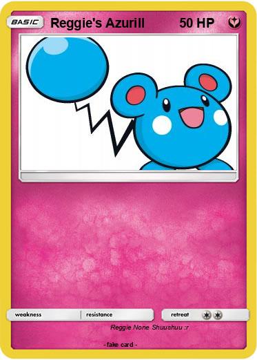Pokemon Reggie's Azurill
