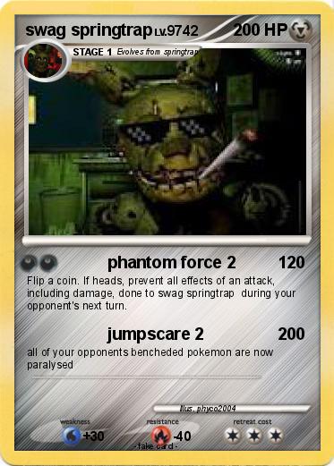 Pokemon swag springtrap