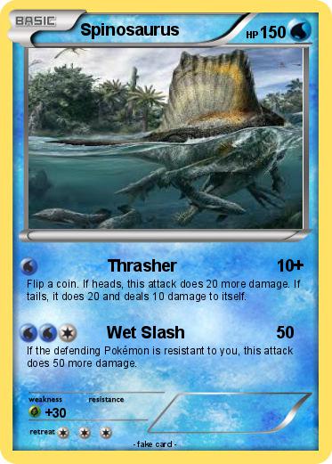 Pokemon Spinosaurus