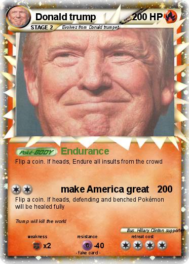 Pokemon Donald trump