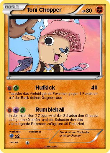 Pokemon Toni Chopper