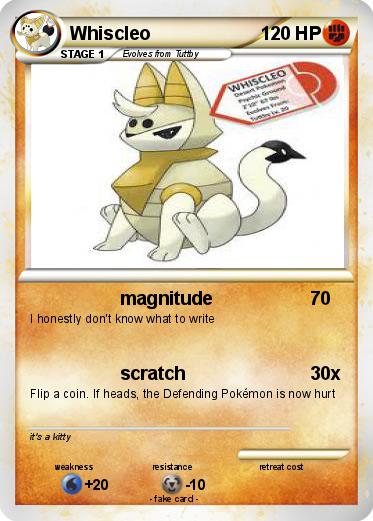 Pokemon Whiscleo
