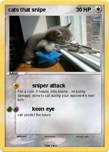 Pokemon cats that snipe