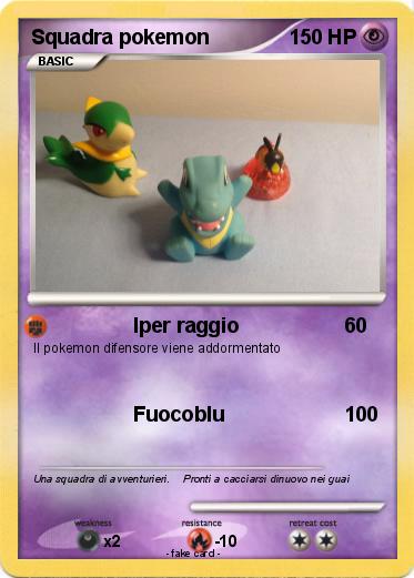 Pokemon Squadra pokemon