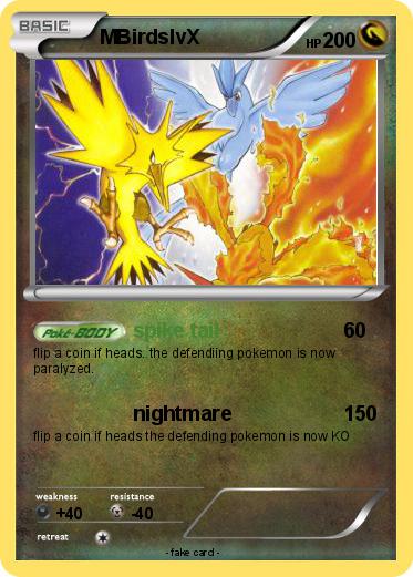 Pokemon MBirdslvX