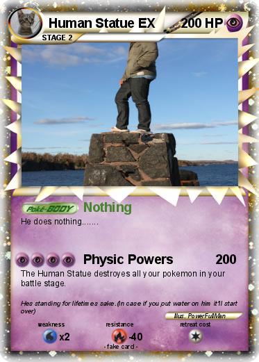 Pokemon Human Statue EX