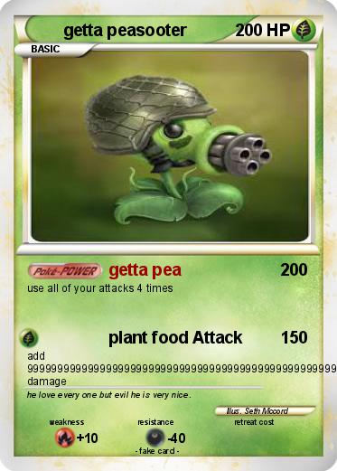 Pokemon getta peasooter