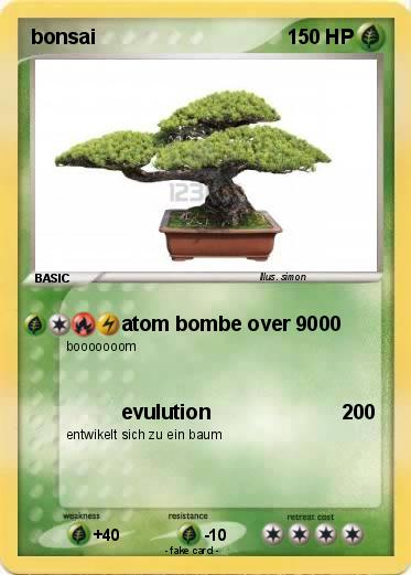 Pokemon bonsai