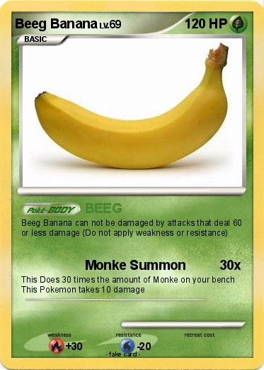 Pokemon Beeg Banana