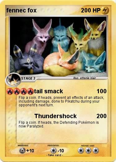 Pokemon fennec fox