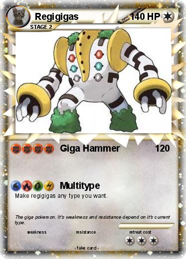 Pokemon Regigigas
