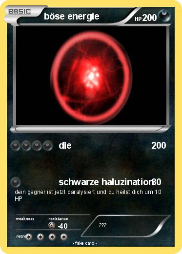 Pokemon böse energie