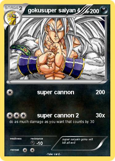 Pokemon gokusuper saiyan 4