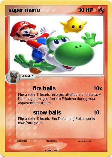 Pokemon super mario