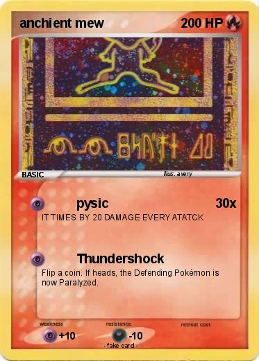 Pokemon anchient mew