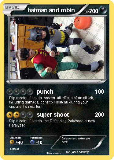 Pokemon batman and robin