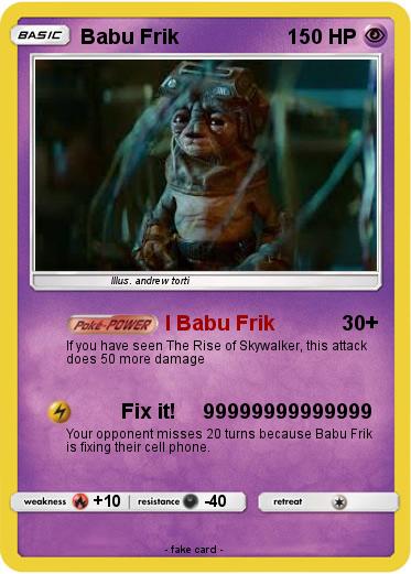 Pokemon Babu Frik