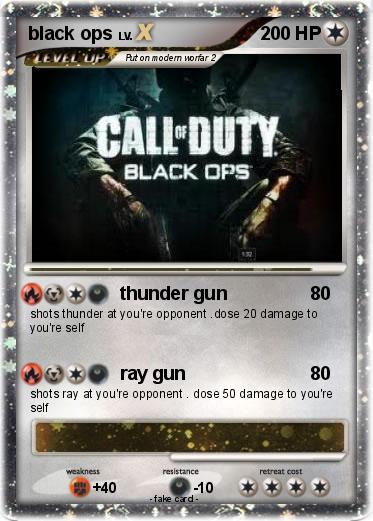 Pokemon black ops