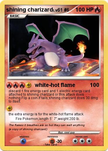 Pokemon shining charizard