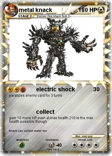 Pokemon metal knack