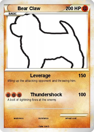 Pokemon Bear Claw