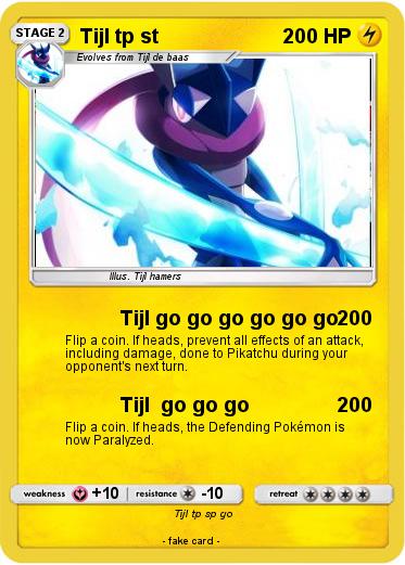 Pokemon Tijl tp st