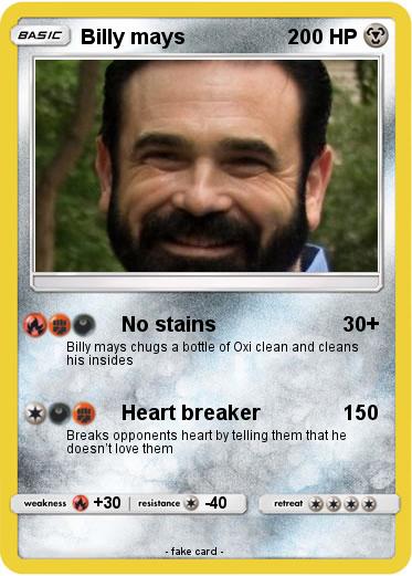 Pokemon Billy mays