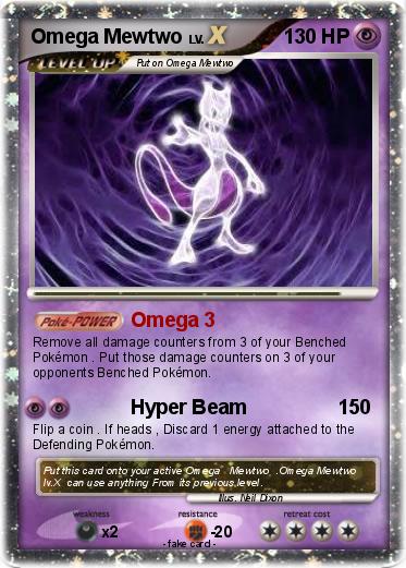 Pokemon Omega Mewtwo