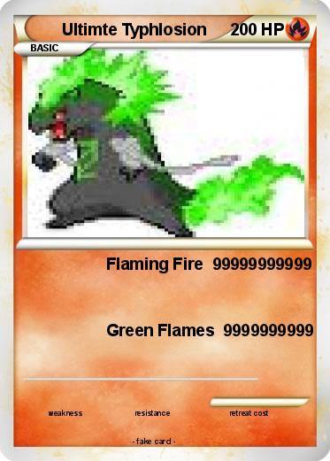 Pokemon Ultimte Typhlosion