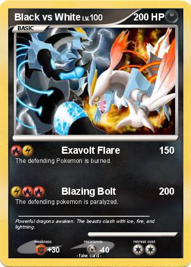 Pokemon Black vs White