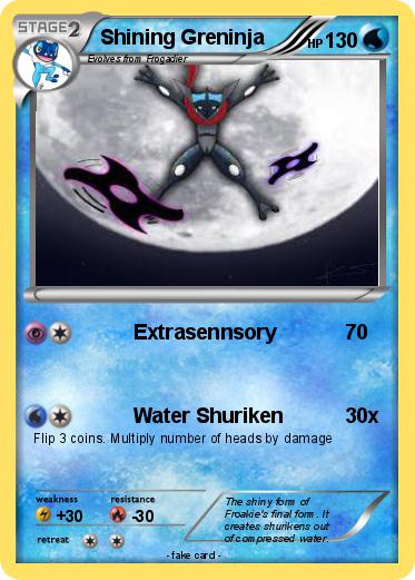 Pokemon Shining Greninja