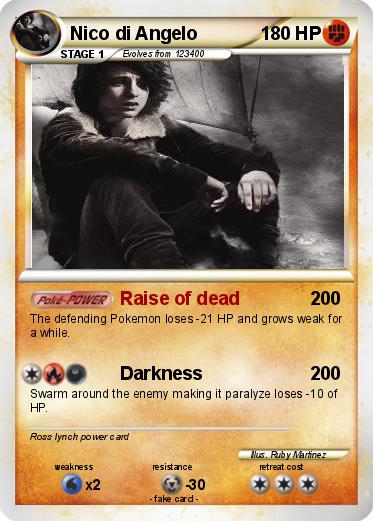 Pokemon Nico di Angelo