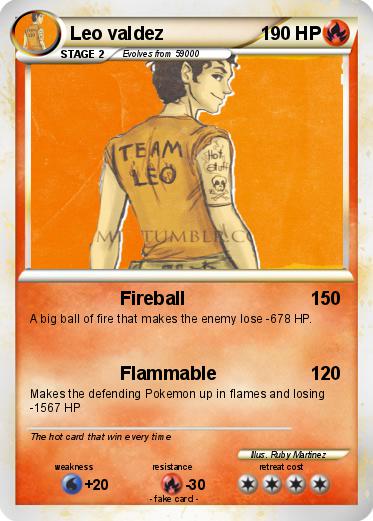 Pokemon Leo valdez