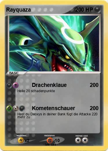 Pokemon Rayquaza