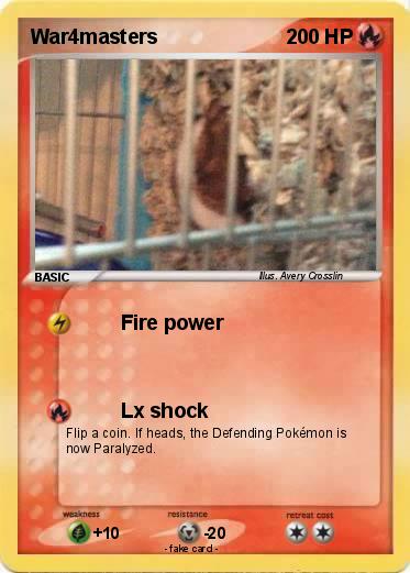 Pokemon War4masters