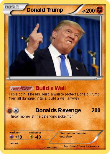 Pokemon Donald Trump
